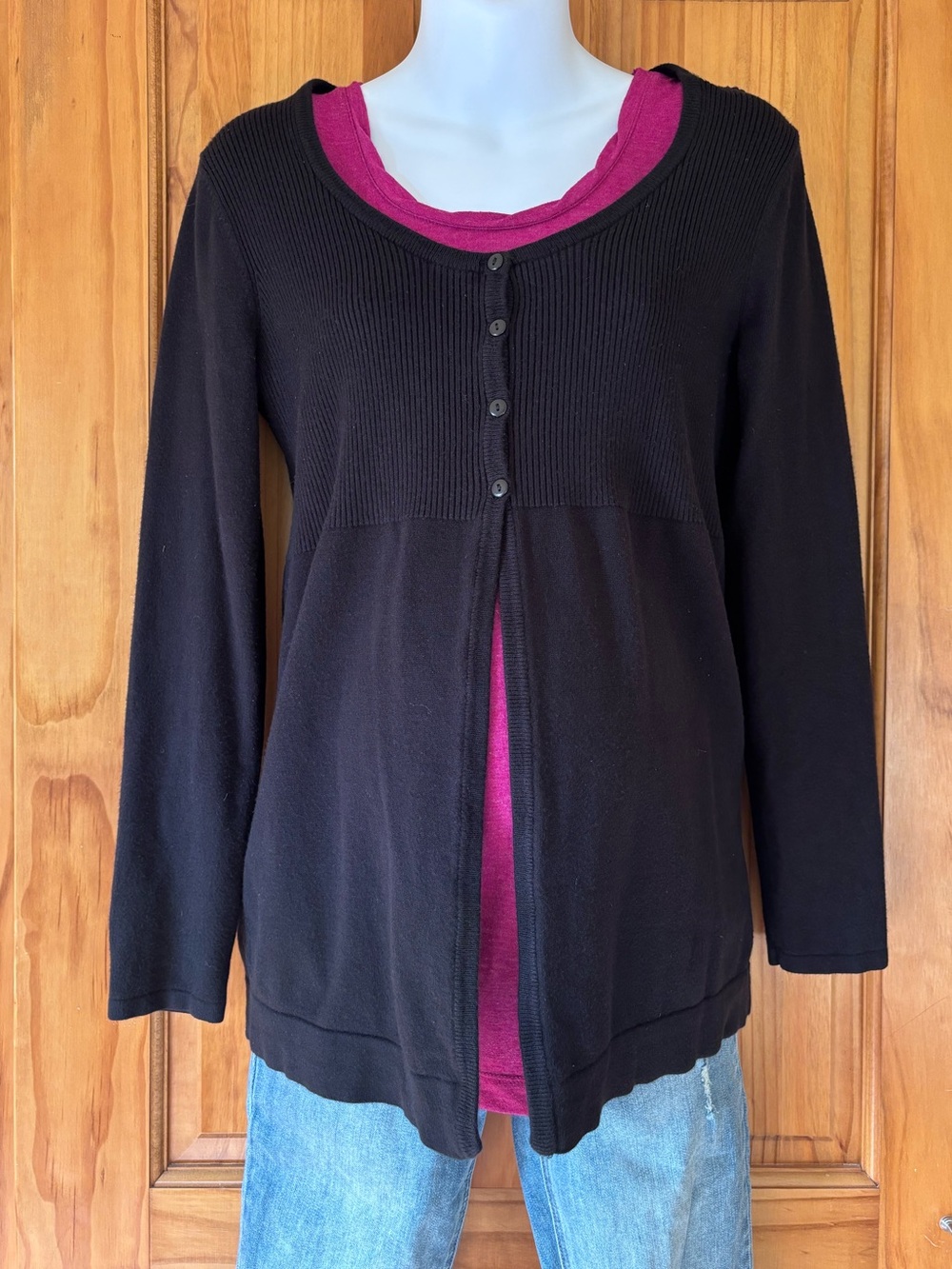 Maternity cardigan